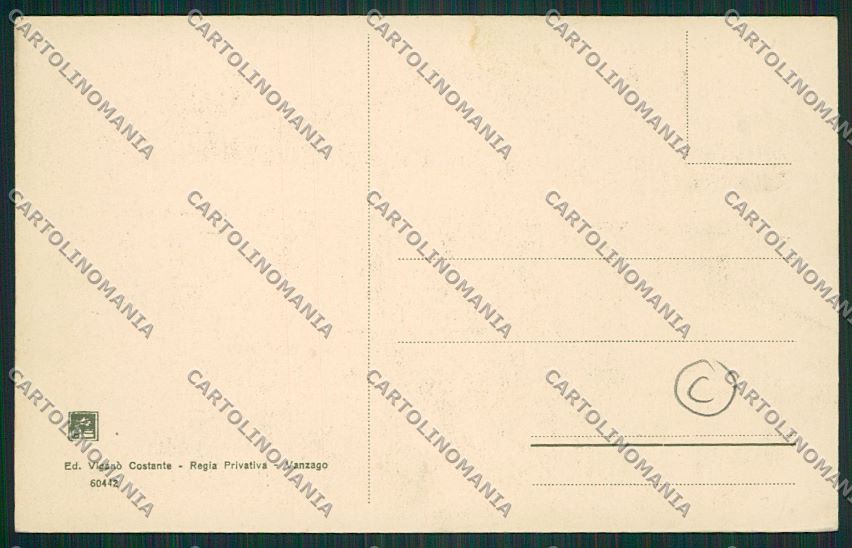 Milano Vanzago cartolina QQ8670 – retro