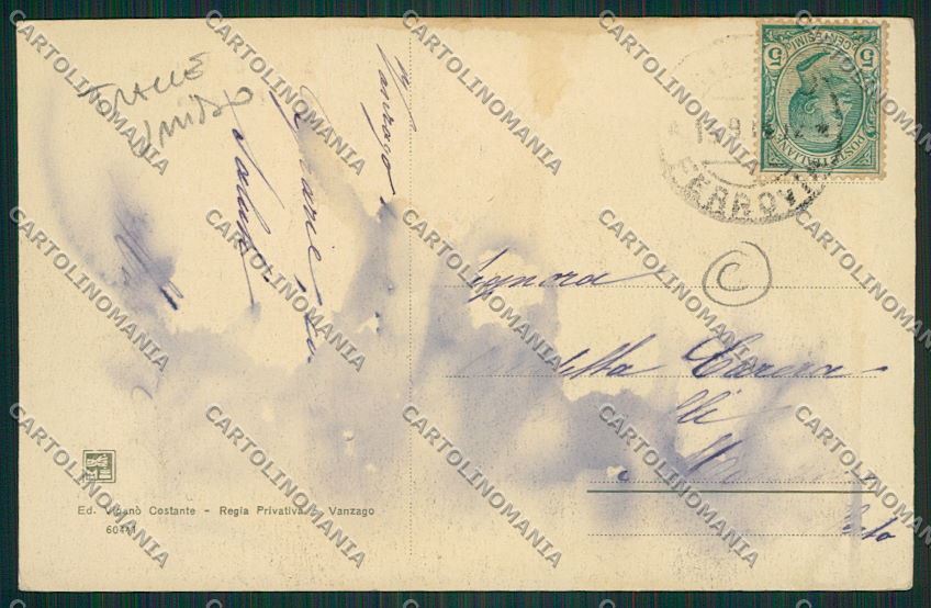 Milano Vanzago TRACCE UMIDO cartolina QQ8671 – retro