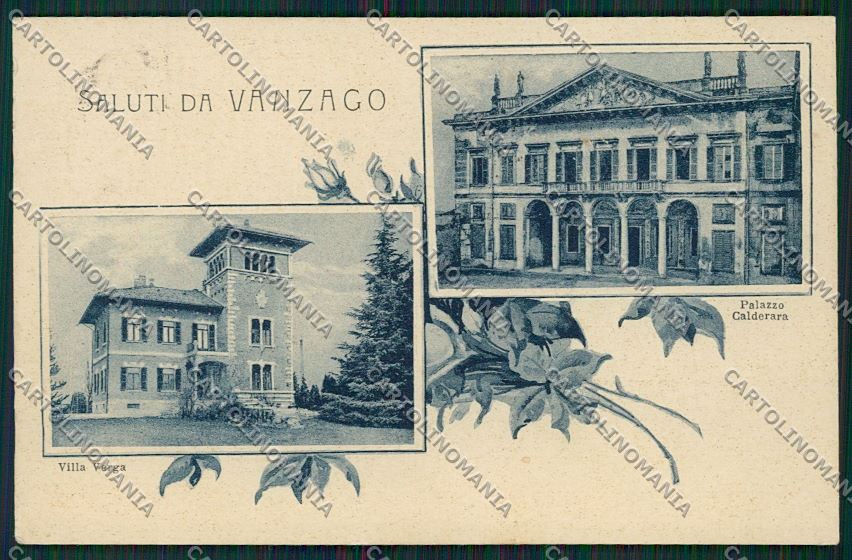 Milano Vanzago Saluti da cartolina QQ8676 – fronte