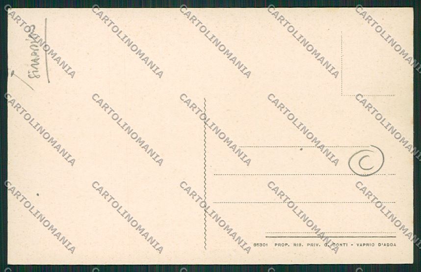 Milano Vaprio D'Adda STRAPPINO cartolina QQ8681 – retro