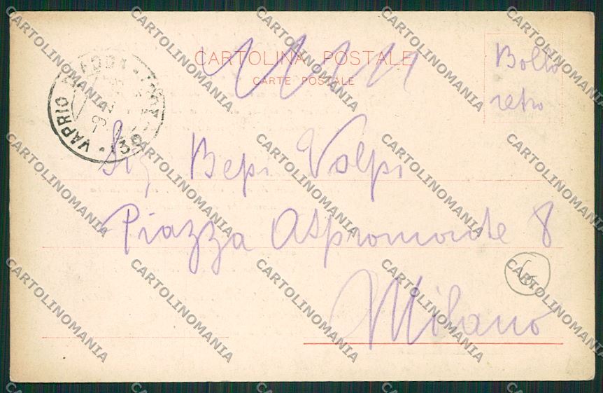Milano Vaprio D'Adda cartolina QQ8691 – retro