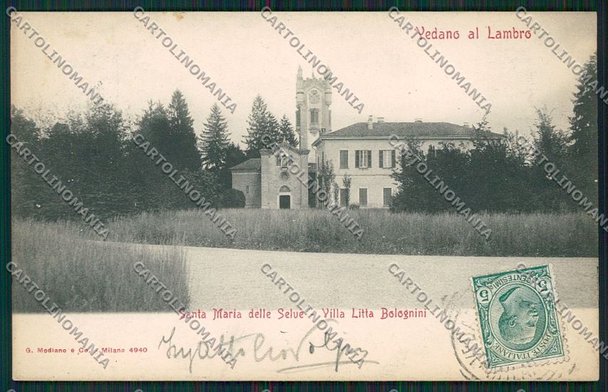 Milano Vedano al Lambro cartolina QQ8693 – fronte