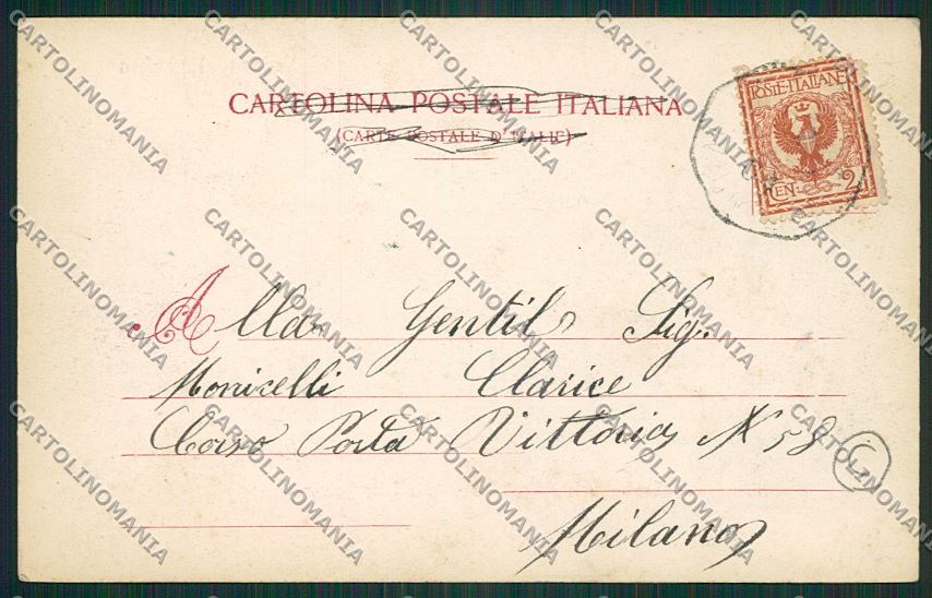 Milano Vedano al Lambro cartolina QQ8694 – retro