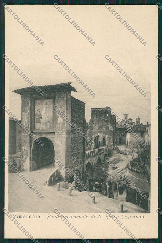 Milano Vimercate cartolina QQ8718 – fronte