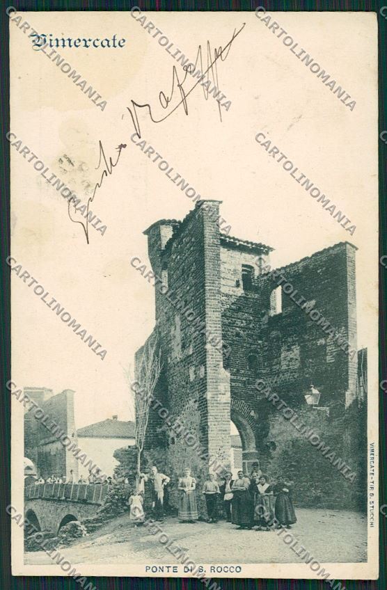 Milano Vimercate cartolina QQ8720 – fronte