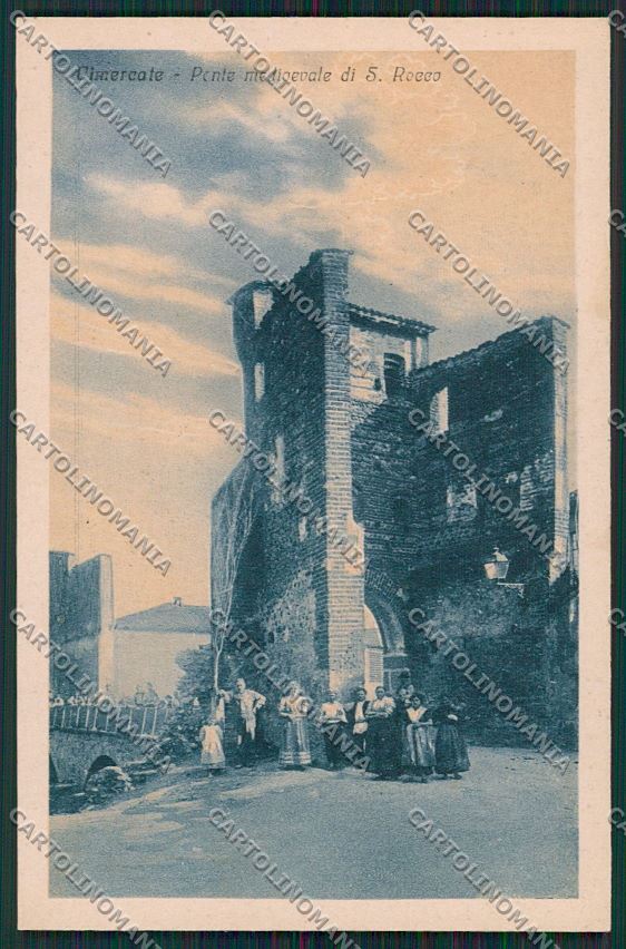 Milano Vimercate cartolina QQ8722 – fronte