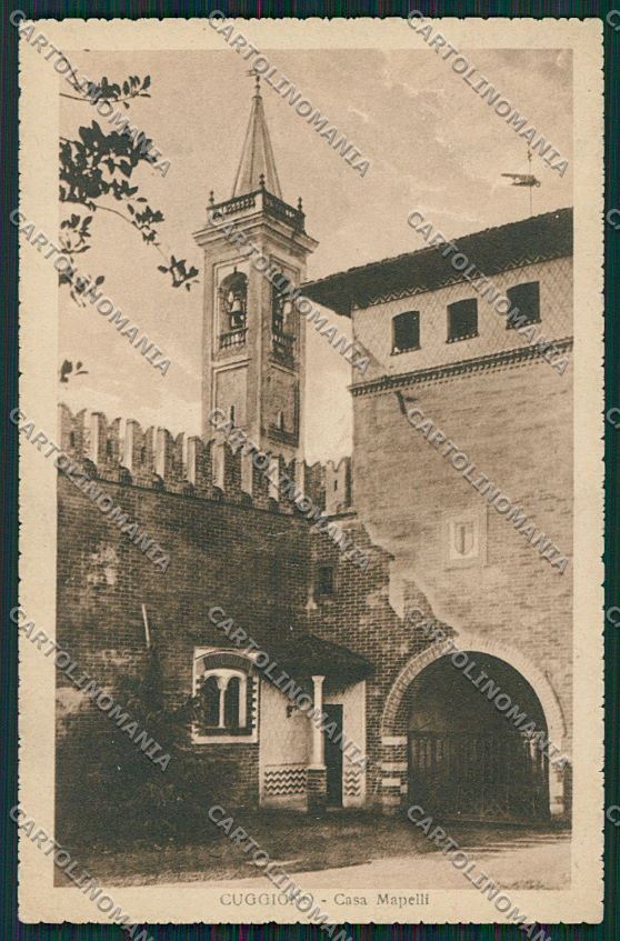 Milano Cuggiono PIEGHINA cartolina QQ8738 – fronte