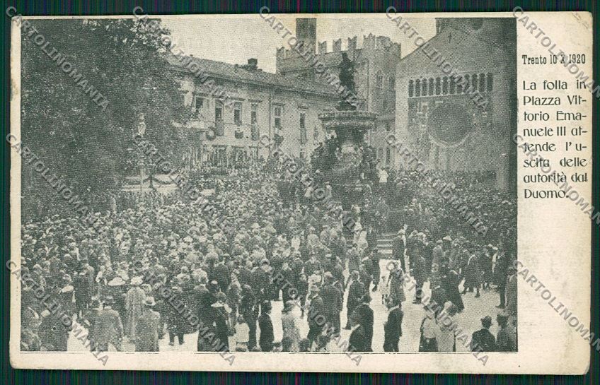 Trento cartolina QQ8758 – fronte