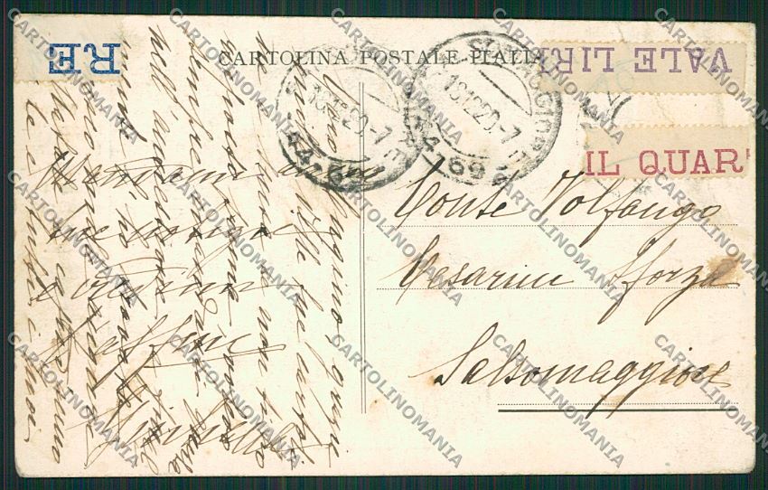 Trento cartolina QQ8758 – retro