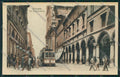 Bologna città via Indipendenza Tram cartolina QQ8809 – fronte