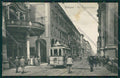 Bologna città via Indipendenza Tram cartolina QQ8813 – fronte