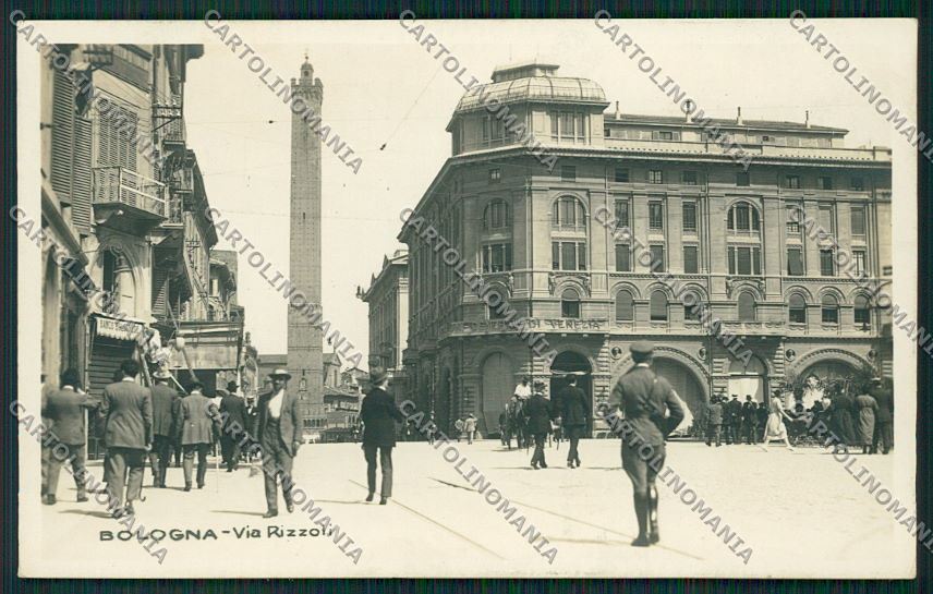 Bologna città via Rizzoli Foto cartolina QQ8838 – fronte