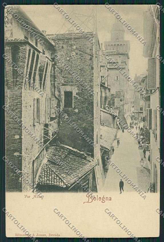 Bologna città PIEGA cartolina QQ8874 – fronte