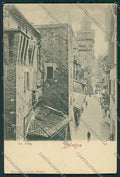 Bologna città PIEGA cartolina QQ8874 – fronte
