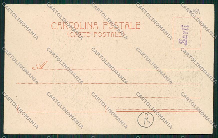 Bologna città militari Artiglieria cartolina QQ8888 – retro