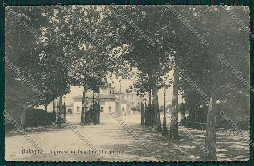 Bologna città Giardini Margherita cartolina QQ8889 – fronte
