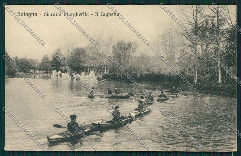 Bologna città Giardini Margherita cartolina QQ8890 – fronte