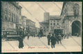 Bologna città Piazza Nettuno Tram cartolina QQ8920 – fronte