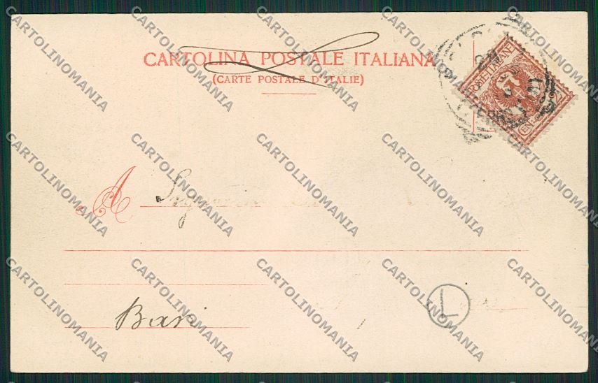 Bologna città Piazza Vittorio Emanuele cartolina QQ8943 – retro
