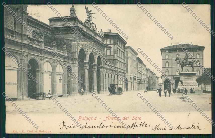 Bologna città Garibaldi cartolina QQ8948 – fronte