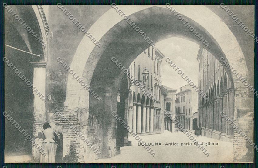 Bologna città Porta Castiglione cartolina QQ8961 – fronte