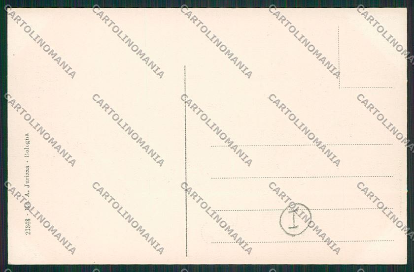 Bologna città Porta Castiglione Tram cartolina QQ8968 – retro