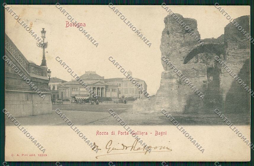 Bologna città Porta Galliera cartolina QQ8973 – fronte