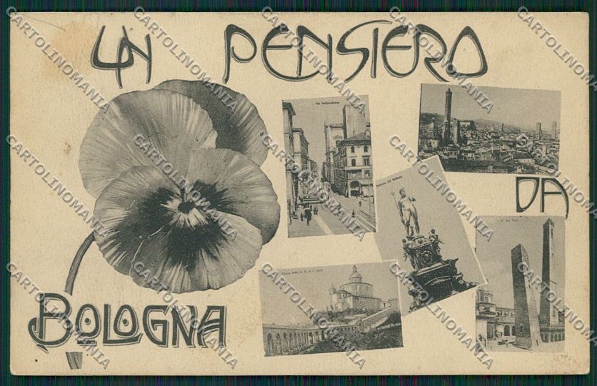 Bologna città Saluti da cartolina QQ9015 – fronte