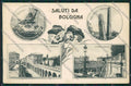Bologna città Saluti da PIEGA cartolina QQ9016 – fronte