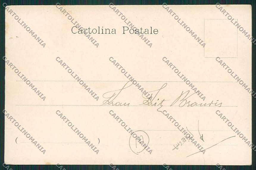 Bologna città costumi PIEGA cartolina QQ9070 – retro