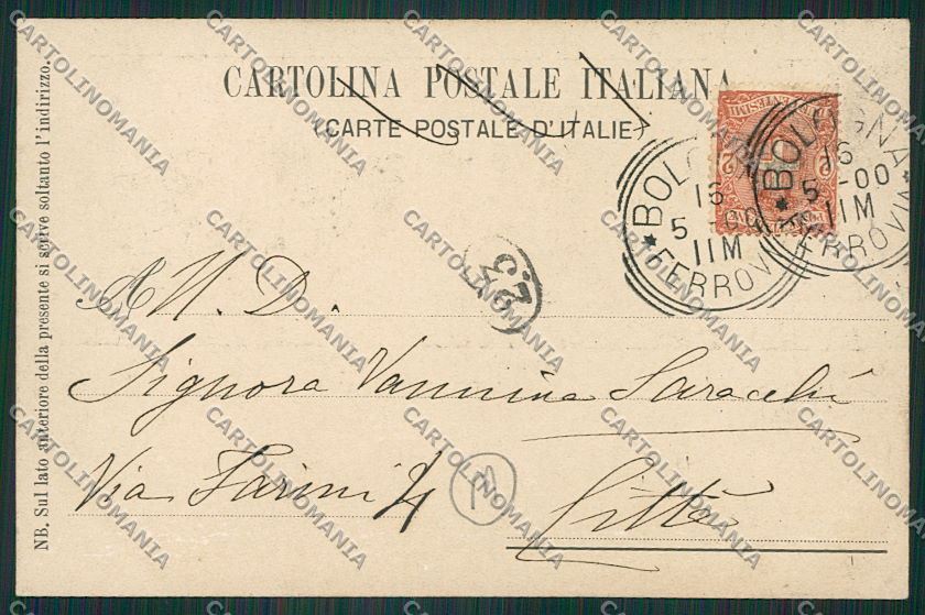 Bologna città cartolina QQ9071 – retro