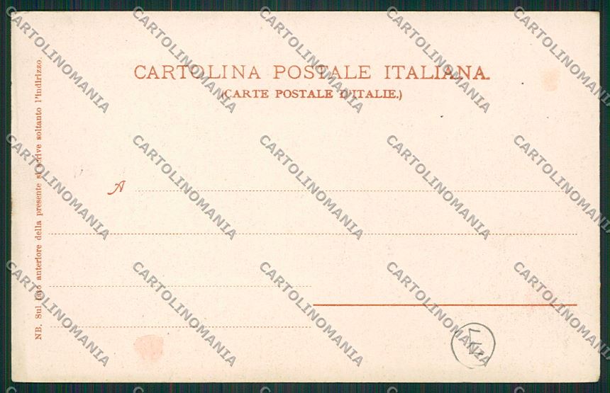 Bologna città Carducci cartolina QQ9093 – retro