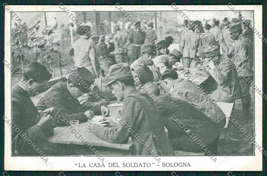 Bologna città Militari Casa Soldato cartolina QQ9112 – fronte