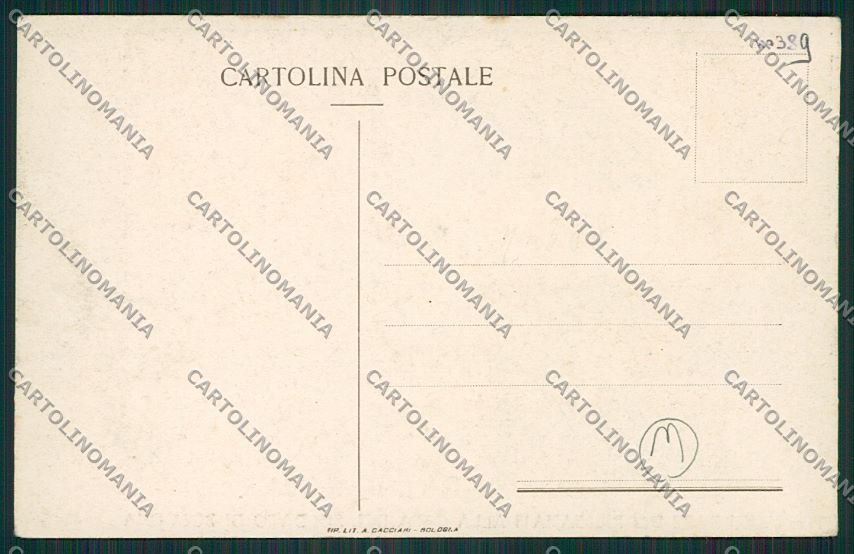 Bologna città Militari Casa Soldato cartolina QQ9115 – retro