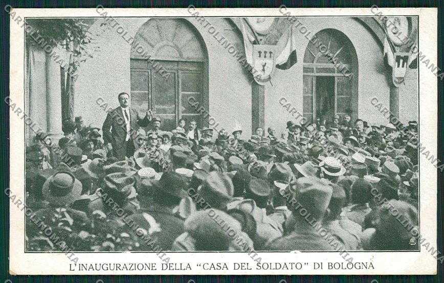 Bologna città Militari Casa Soldato cartolina QQ9116 – fronte