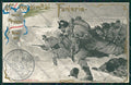 Bologna Militari Fanteria cartolina QQ9127 – fronte