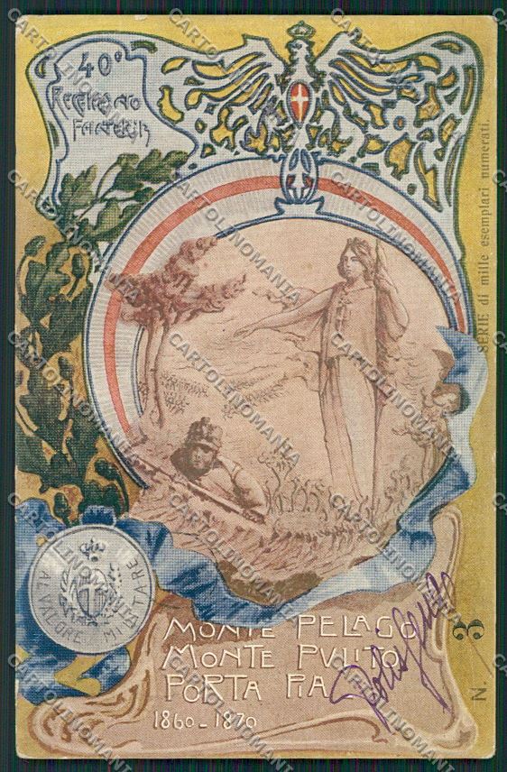 Bologna Fanteria Militari cartolina QQ9161 – fronte