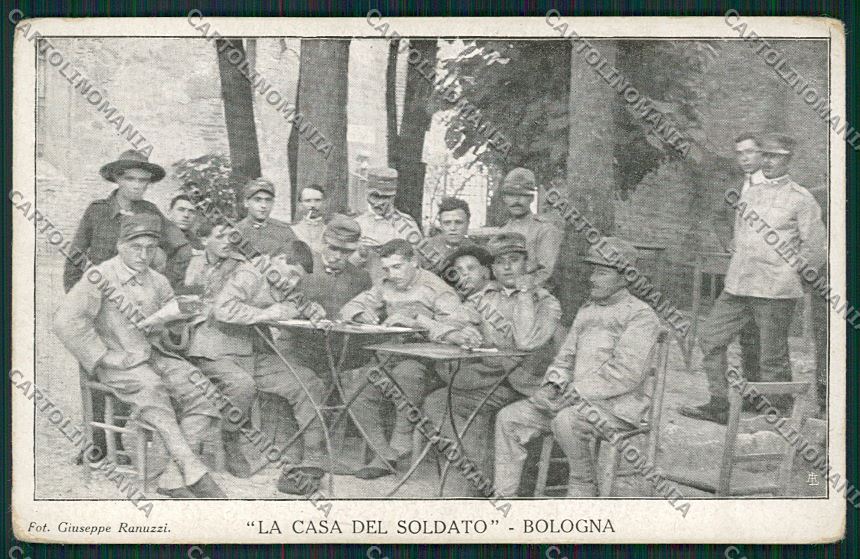 Bologna città Militari cartolina QQ9170 – fronte