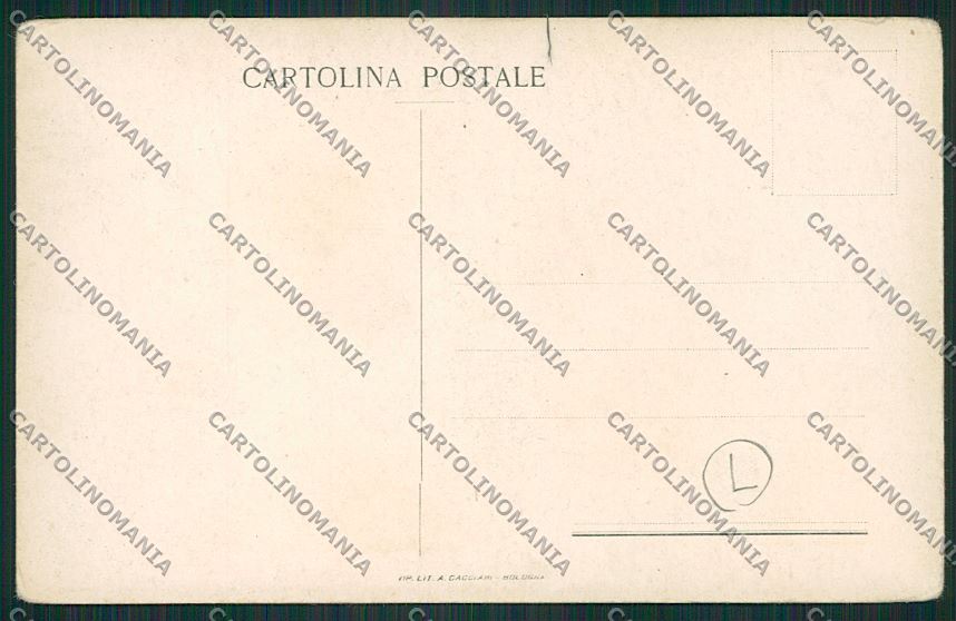 Bologna città Militari cartolina QQ9170 – retro