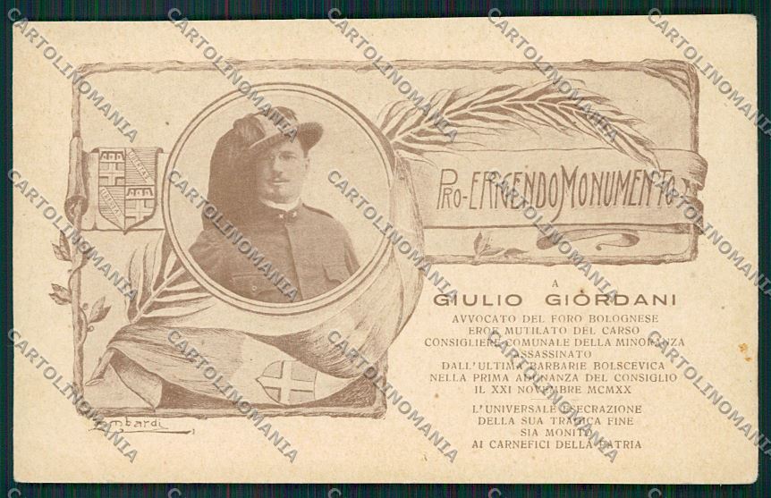 Bologna Militari cartolina QQ9178 – fronte