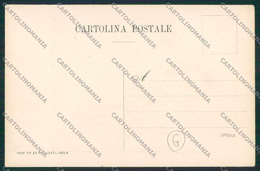 Bologna Imola Costa cartolina QQ9213 – retro