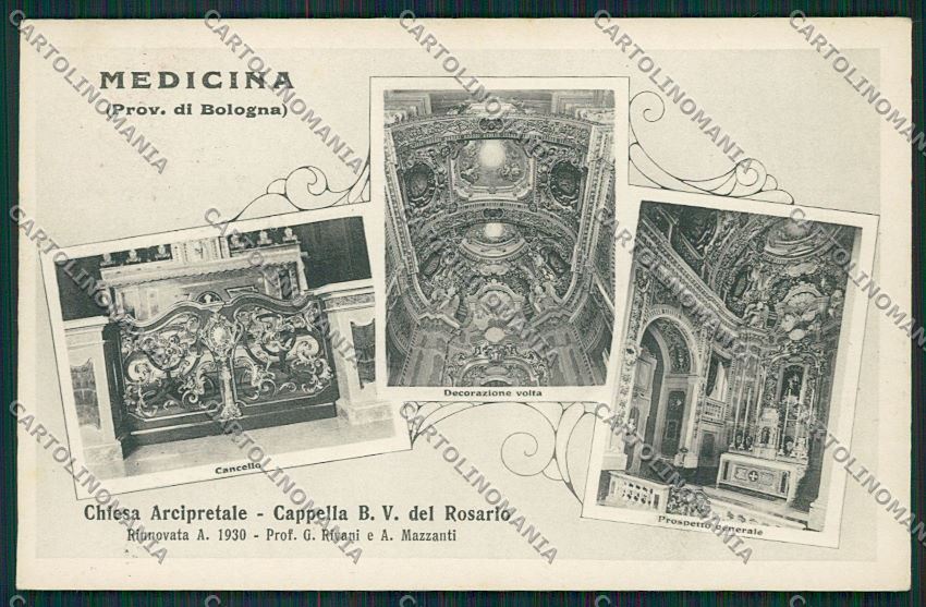 Bologna Medicina cartolina QQ9219 – fronte