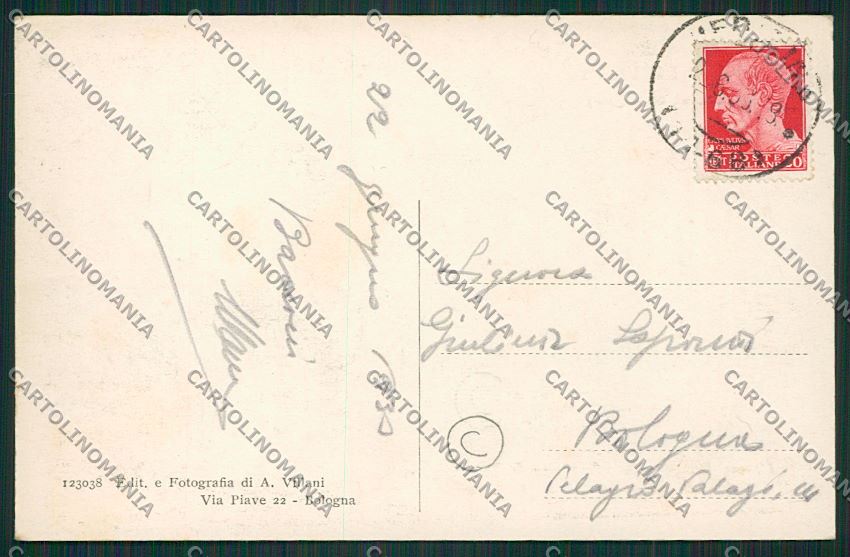 Bologna Medicina cartolina QQ9219 – retro