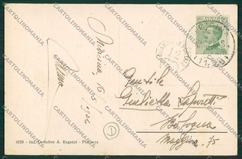 Bologna Medicina cartolina QQ9224 – retro
