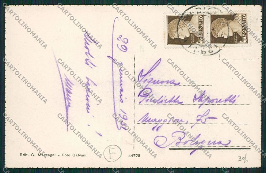 Bologna Medicina cartolina QQ9226 – retro