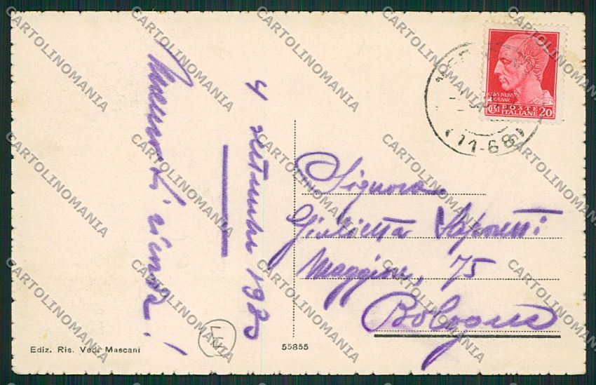 Bologna Medicina cartolina QQ9227 – retro