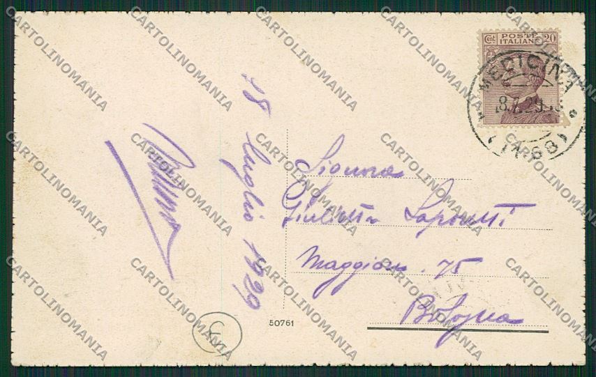 Bologna Medicina cartolina QQ9229 – retro