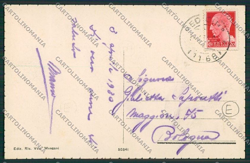 Bologna Medicina cartolina QQ9230 – retro