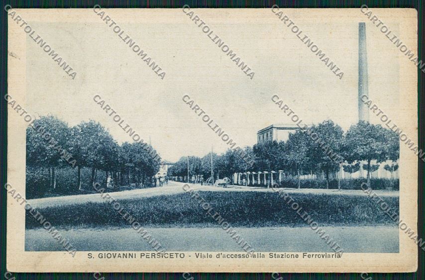 Bologna Persiceto San Giovanni cartolina QQ9265 – fronte