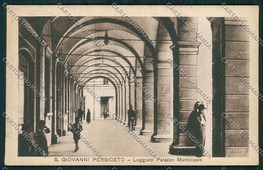 Bologna Persiceto San Giovanni cartolina QQ9266 – fronte